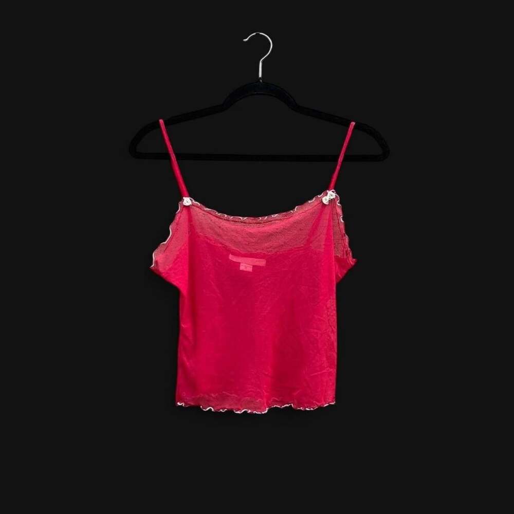 vintage mesh victoria secret cami